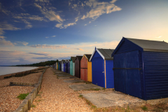 Beach huts