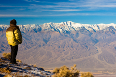 View from Dantes Peak Death Valley California