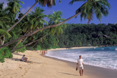 Seychelles Indian Ocean Takamaka Beach
